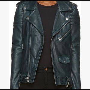 BLK DNM women's leather jacket, large